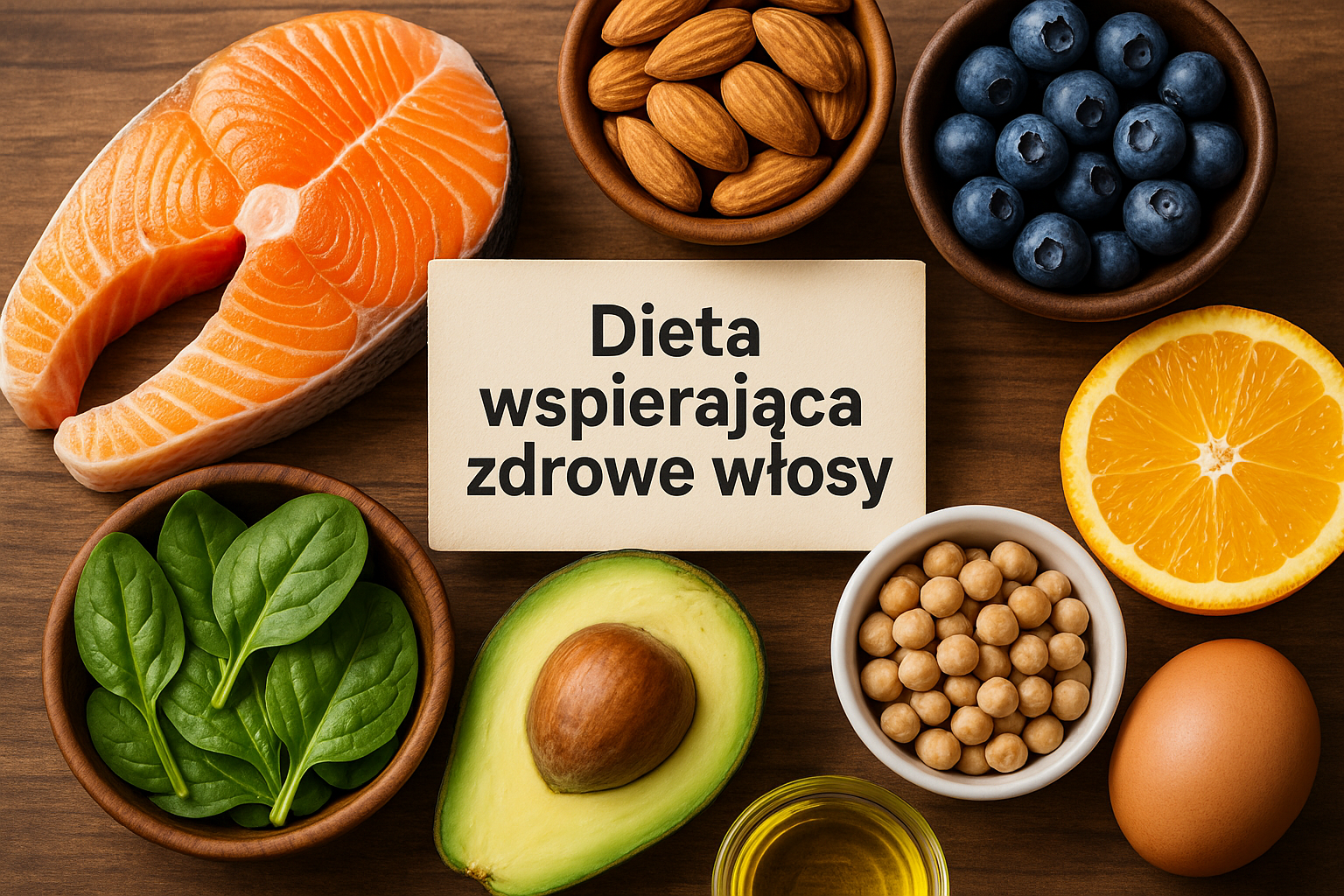 Dieta wspierające zdrowe włosy