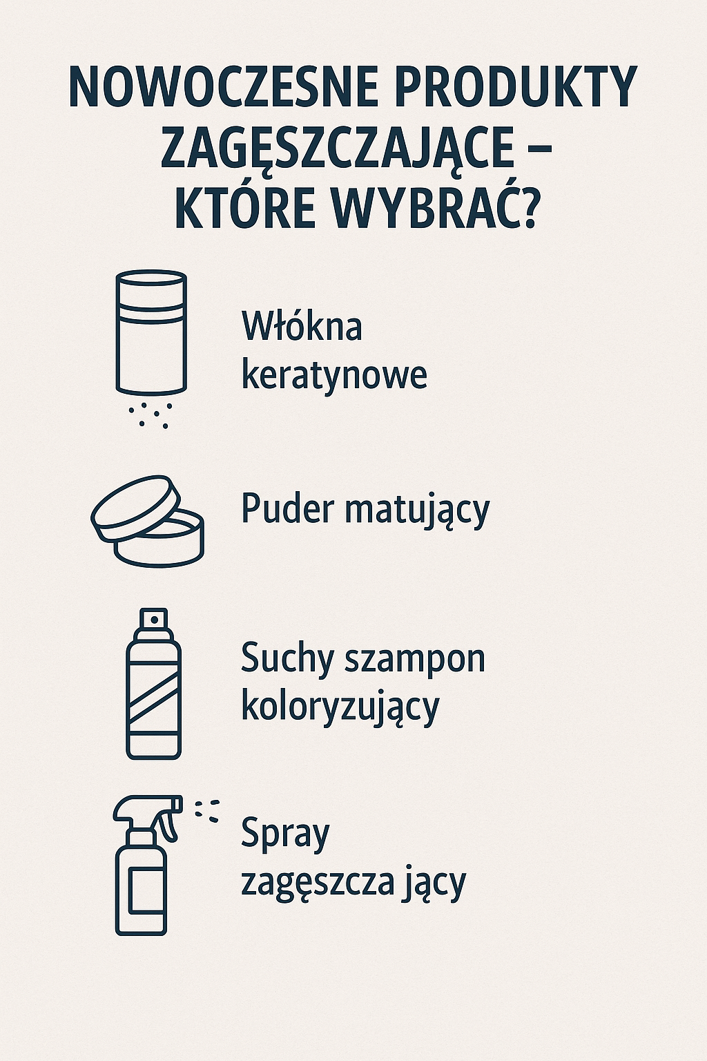 Nowoczesne produkty