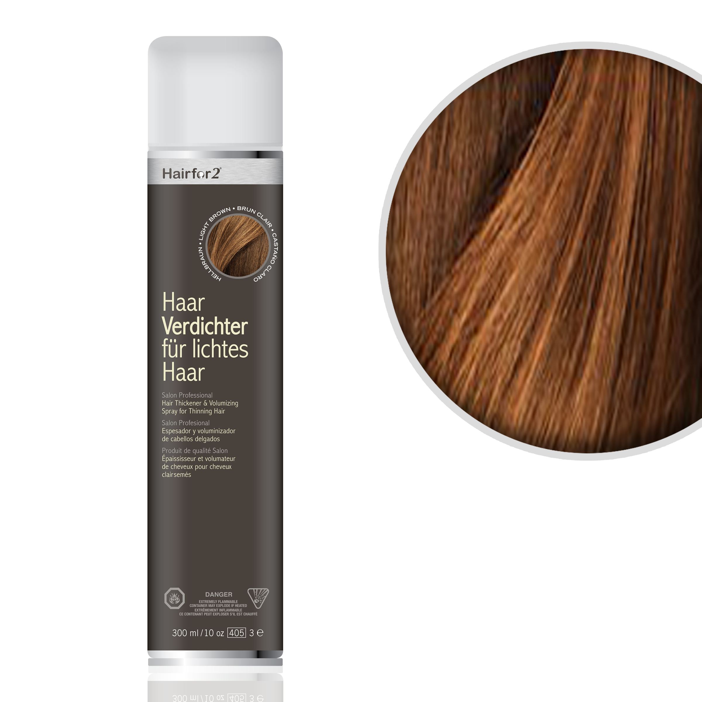 Hairfor2 Kasztanowy