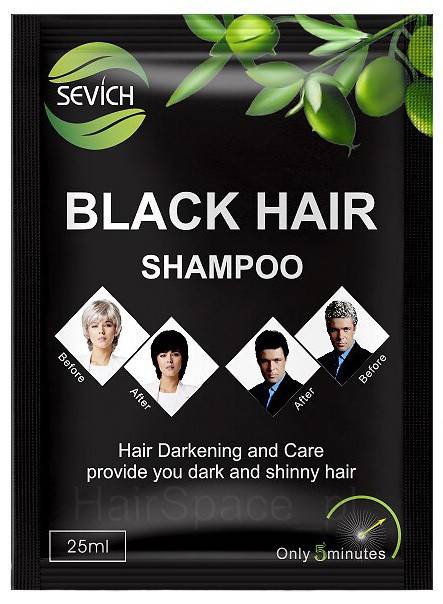 Sevich Black Hair Shampoo 25ml - foto 1