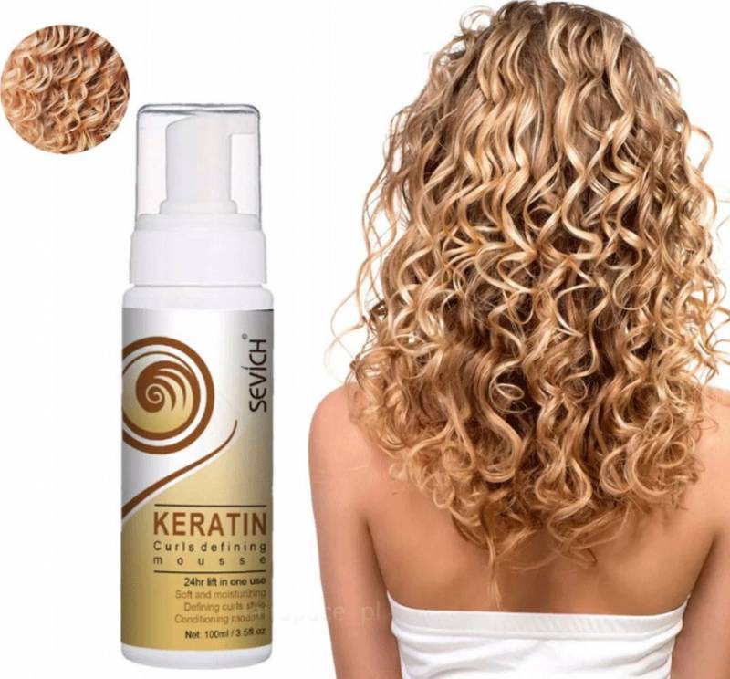 Sevich Keratin Curls Defining Mousse