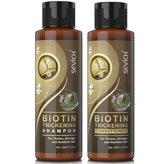 Sevich Biotin Thickening Hair Care Kit 2x100ml