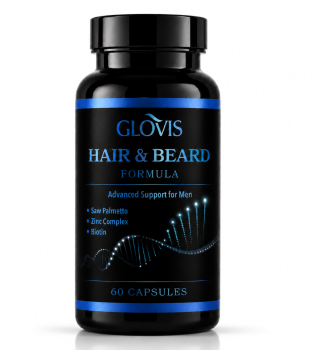 Glovis Hair & Beard Support For Men 60 kapsułek