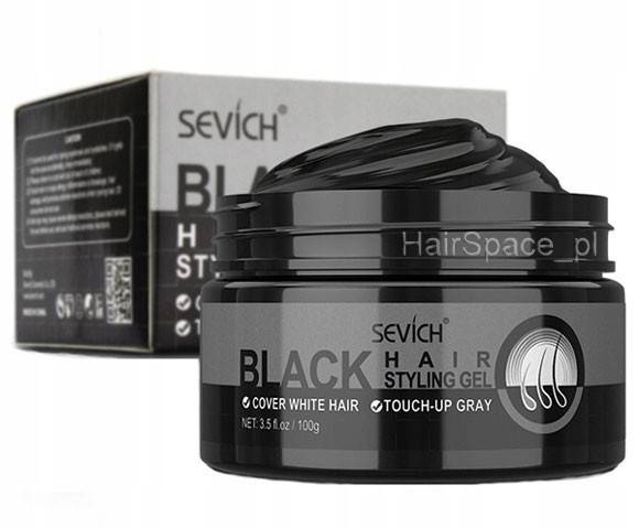 Sevich Black Hair Styling Gel 100g