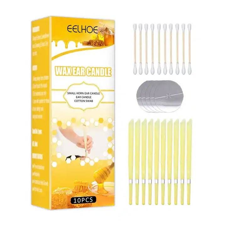 EELHOE Wax Ear Candle 10 szt.